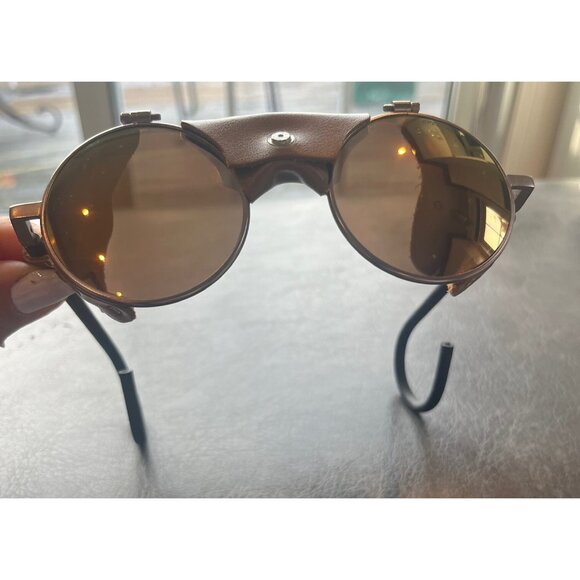 VIntage Julbo Vermont Classic Glacier Sunglasses in Spectron Brass/Brown - RARE! - Picture 10 of 16